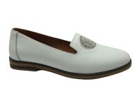 Marine Shoes Hakiki Deri Günlük Kadın Ayakkabısı Beyaz 86 2043 - Thumbnail