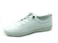 Marine Shoes Hakiki Deri Günlük Kadın Ayakkabısı Beyaz 86 296 - Thumbnail