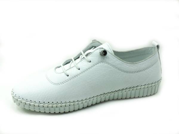 Marine Shoes Hakiki Deri Günlük Kadın Ayakkabısı Beyaz 86 296