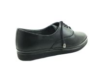 Marine Shoes Hakiki Deri Günlük Kadın Ayakkabısı Siyah 86 K93 - Thumbnail