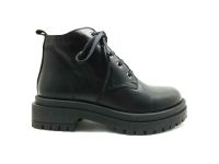 Marine Shoes Hakiki Deri Kadın Botu Siyah 86 22952 - Thumbnail