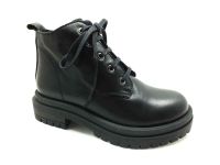 Marine Shoes Hakiki Deri Kadın Botu Siyah 86 22952 - Thumbnail