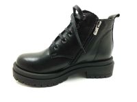 Marine Shoes Hakiki Deri Kadın Botu Siyah 86 22952 - Thumbnail