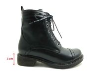 Marine Shoes Hakiki Deri Kadın Botu Siyah 86 4301 - Thumbnail