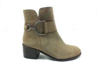 Marine Shoes Hakiki Deri Kadın Botu Vizon-Nubuk 86 245 - Thumbnail