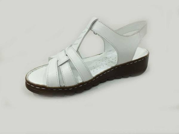Marine Shoes Hakiki Deri Kadın Sandalet Beyaz 86 017 Marine Shoes Hakiki Deri Kadın Sandalet Beyaz 86 017