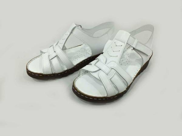 Marine Shoes Hakiki Deri Kadın Sandalet Beyaz 86 017 Marine Shoes Hakiki Deri Kadın Sandalet Beyaz 86 017