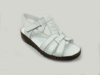 Marine Shoes - Marine Shoes Hakiki Deri Kadın Sandalet Beyaz 86 017 (1)