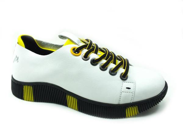 Marine Shoes Hakiki Deri Kadın Sneaker Beyaz 86 2010 