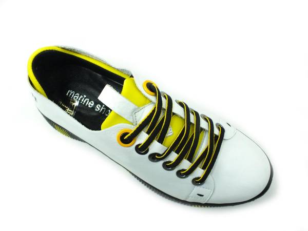 Marine Shoes Hakiki Deri Kadın Sneaker Beyaz 86 2010 