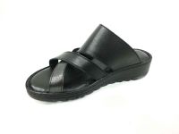 Marine Shoes Hakiki Deri Kadın Terlik Siyah 86 012 - Thumbnail