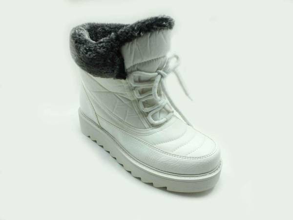 Marine Shoes Kürklü Termal Kar Botu Beyaz-Rugan 86 4013