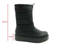 Marine Shoes Kürklü Termal Kar Botu Siyah 86 4000-1 - Thumbnail