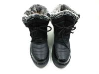 Marine Shoes Kürklü Termal Kar Botu Siyah-Rugan 86 4013 - Thumbnail