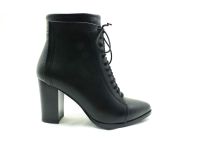 Marine Shoes - Marine Shoes Sivri Burunlu Topuklu Kadın Botu Siyah Marine Shoes - Marine Shoes Sivri Burunlu Topuklu Kadın Botu Siyah