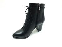 Marine Shoes Sivri Burunlu Topuklu Kadın Botu Siyah - Thumbnail