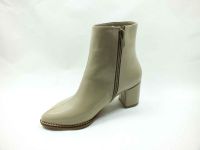 Marine Shoes Topuklu Klasik Rugan Bot Bej 86 21K-05 - Thumbnail