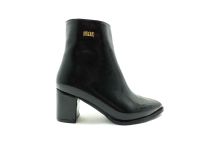 Marine Shoes Topuklu Klasik Rugan Bot Siyah 86 21K-05 - Thumbnail