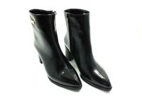 Marine Shoes Topuklu Klasik Rugan Bot Siyah 86 21K-05 - Thumbnail