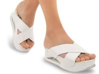 Muya Anatomik Air Max Tabanlı Kadın Terlik Beyaz 40 PENELOPE - Thumbnail