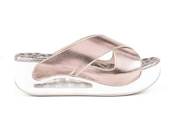 Muya Anatomik Air Max Tabanlı Kadın Terlik Platin 40 PENELOPE