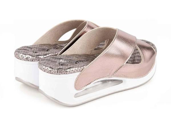 Muya Anatomik Air Max Tabanlı Kadın Terlik Platin 40 PENELOPE