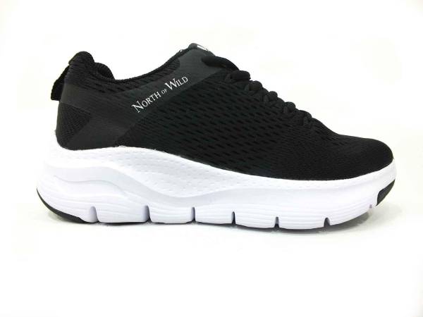 North Of Wild Günlük Spor Ayakkabı Siyah-Beyaz 115 Unreval