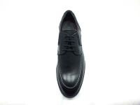 Ortopedik Bağcıklı Erkek Ayakkabı - Siyah - 10936 - Thumbnail