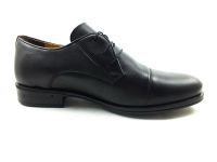 Ortopedik Bağcıklı Erkek Ayakkabı - Siyah - 2539 - Thumbnail