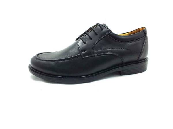 Ortopedik Bağcıklı Erkek Ayakkabı - Siyah - 2716