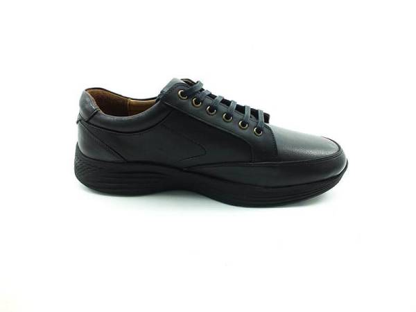 Ortopedik Topuk Dikeni Pedli Erkek Ayakkabı - Siyah - 2785