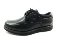 Ortopedik Bağcıklı Erkek Ayakkabı - Siyah - 69001 - Thumbnail