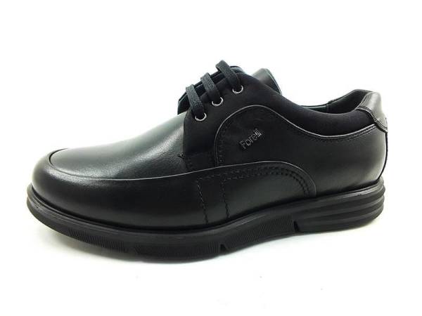 Ortopedik Bağcıklı Erkek Ayakkabı - Siyah - 69001