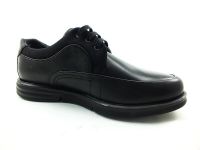 Ortopedik Bağcıklı Erkek Ayakkabı - Siyah - 69001 - Thumbnail