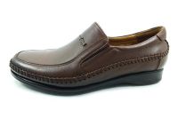 Ortopedik Bağcıklı Erkek Ayakkabı - Taba - 10601 - Thumbnail