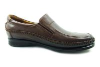 Ortopedik Bağcıklı Erkek Ayakkabı - Taba - 10601 - Thumbnail