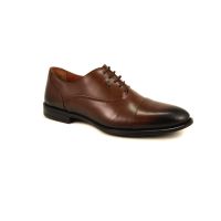 Ortopedik Bağcıklı Erkek Ayakkabı - Taba - 40615 - Thumbnail