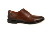 Ortopedik Bağcıklı Erkek Ayakkabı - Taba - 40615 - Thumbnail