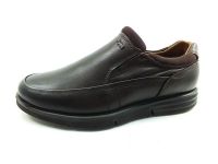 Ortopedik Bağcıksız Erkek Ayakkabı - Kahve - 69005 - Thumbnail