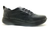 Ortopedik Bağcıksız Erkek Ayakkabı - Siyah - 2850 - Thumbnail