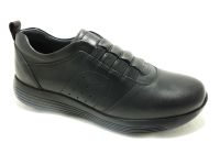 Ortopedik Bağcıksız Erkek Ayakkabı - Siyah - 2850 - Thumbnail