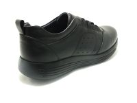 Ortopedik Bağcıksız Erkek Ayakkabı - Siyah - 2850 - Thumbnail