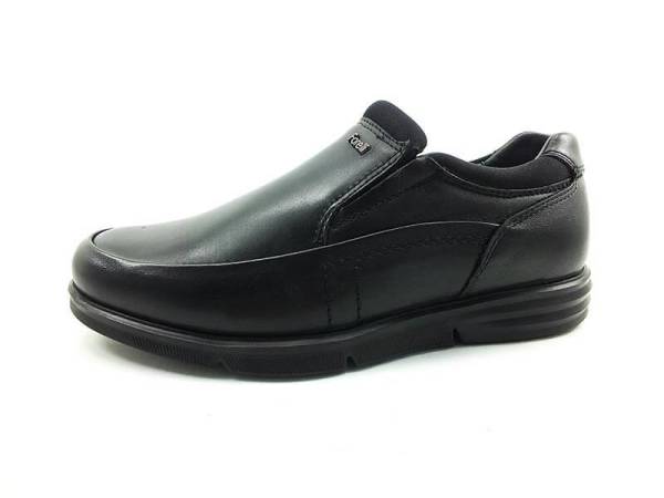Ortopedik Bağcıksız Erkek Ayakkabı - Siyah - 69005