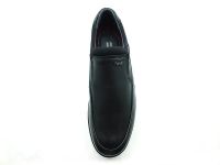 Ortopedik Bağcıksız Erkek Ayakkabı - Siyah - 69005 - Thumbnail