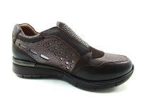 Ortopedik Comfort Bayan Ayakkabı - Kahve - 24206 - Thumbnail