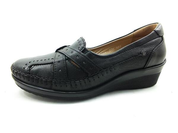 Ortopedik Comfort Bayan Ayakkabı - Siyah - 26223 - 1