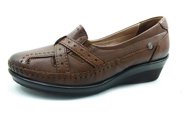 Ortopedik Comfort Bayan Ayakkabı - Taba - 26223