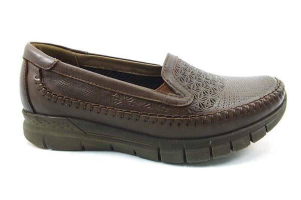 Ortopedik Comfort Bayan Ayakkabı - Taba - 29413 Ortopedik Comfort Bayan Ayakkabı - Taba - 29413