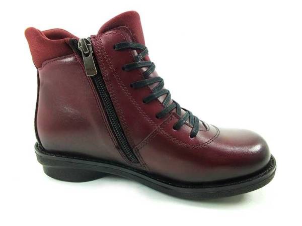 Ortopedik Comfort Bayan Bot - Bordo - 28553