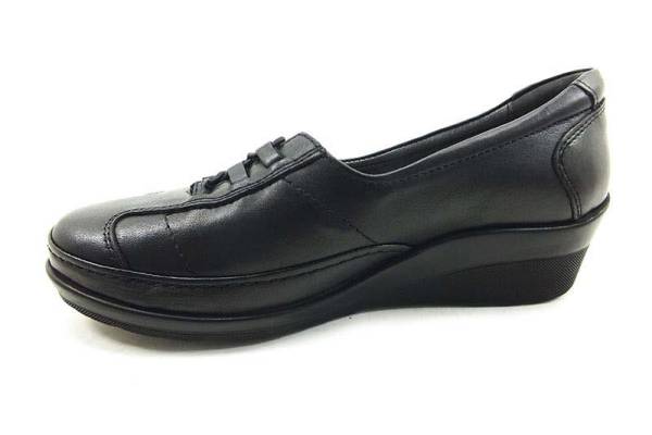 Ortopedik Comfort Bayan Ayakkabı - Siyah - 26217